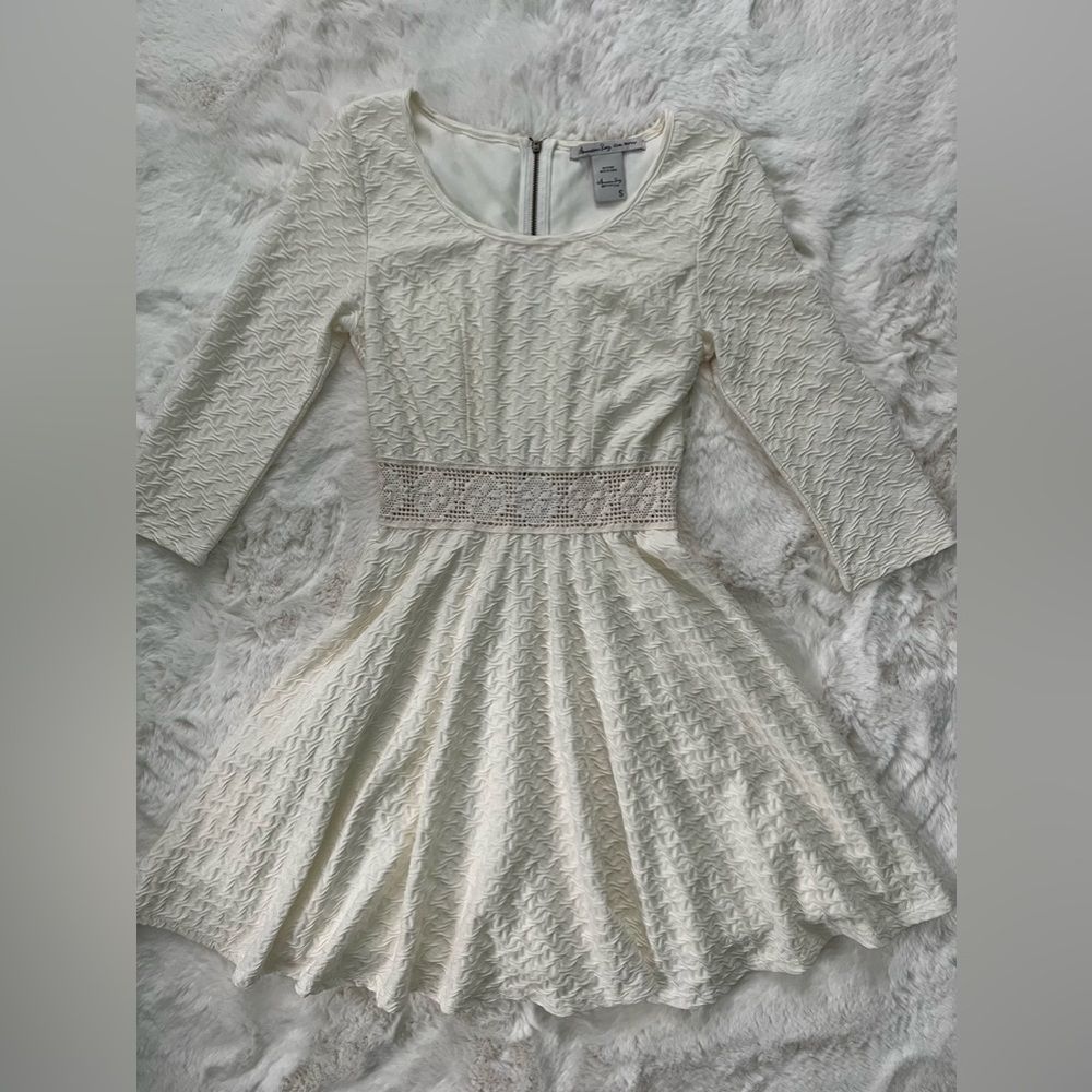 Women’s Cream Mini Dress Size Small